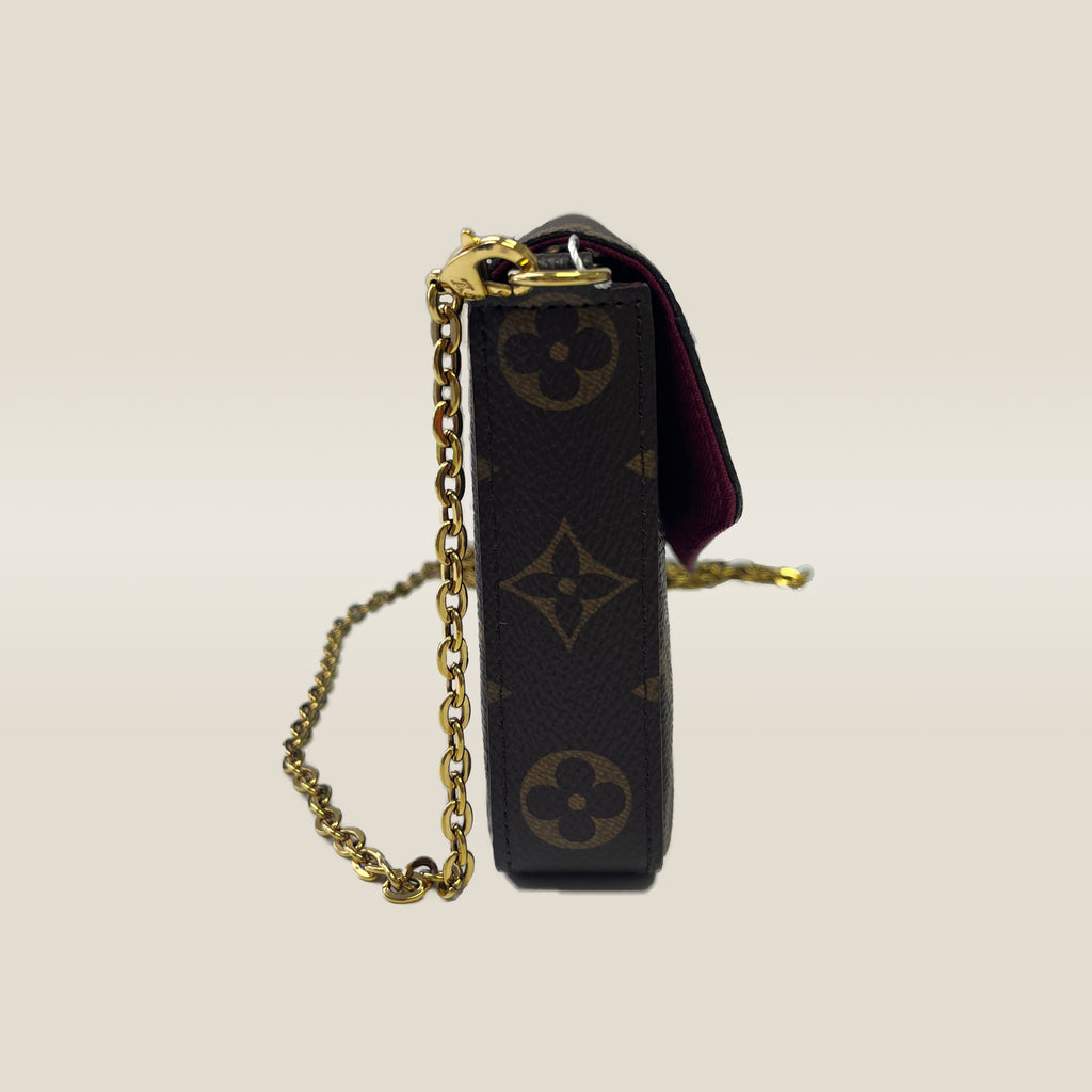 Louis Vuitton Félicie Pochette Fuscia