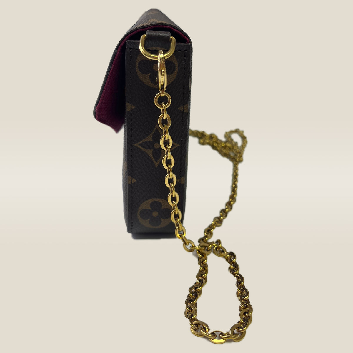 Louis Vuitton Félicie Pochette Fuscia