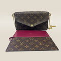 Louis Vuitton Félicie Pochette Fuscia