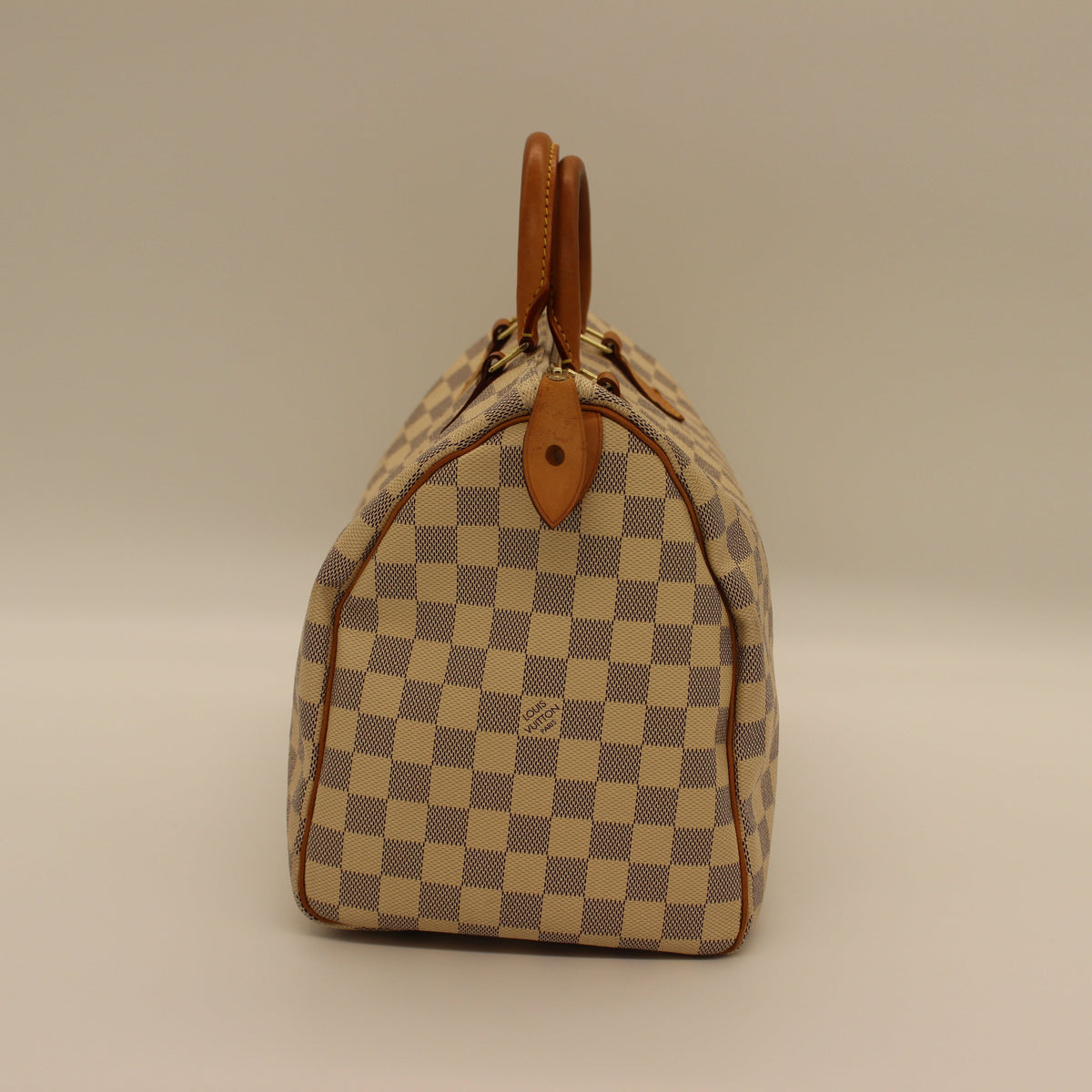 Louis Vuitton - Speedy 35 Damier Azure Satchel Bowler Top Handle Bag
