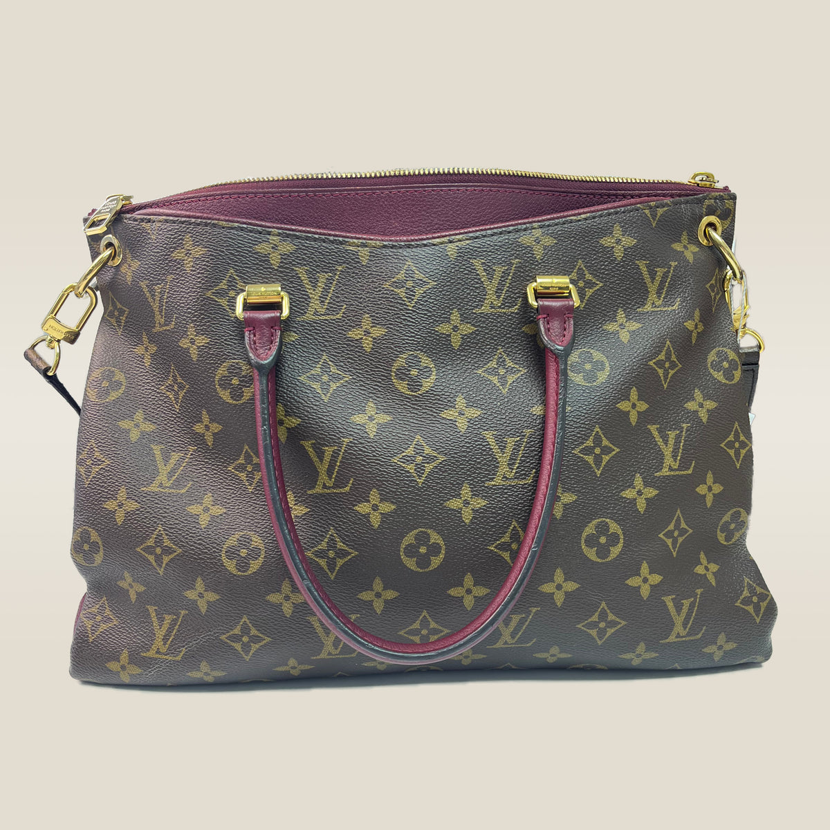 Louis Vuitton Pallas PM Burgandy - SOLD - submit a request