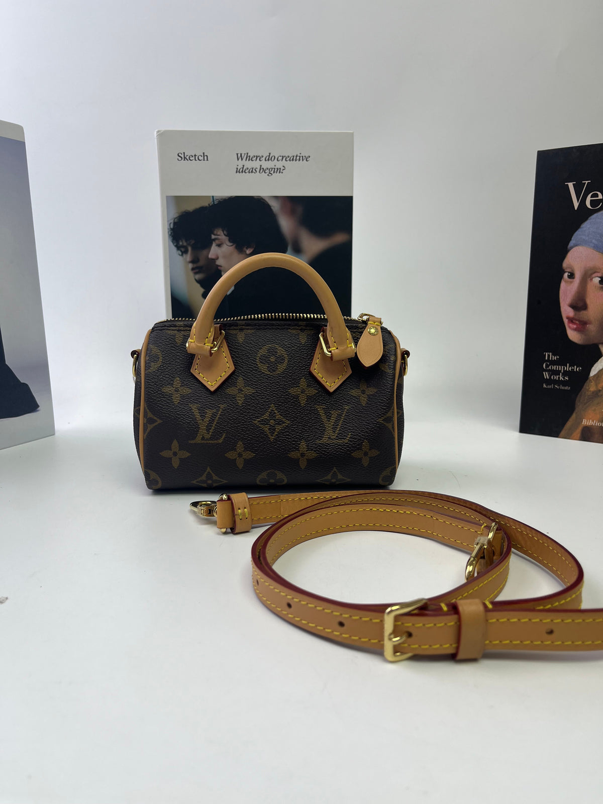 Louis Vuitton Speedy Nano with Strap