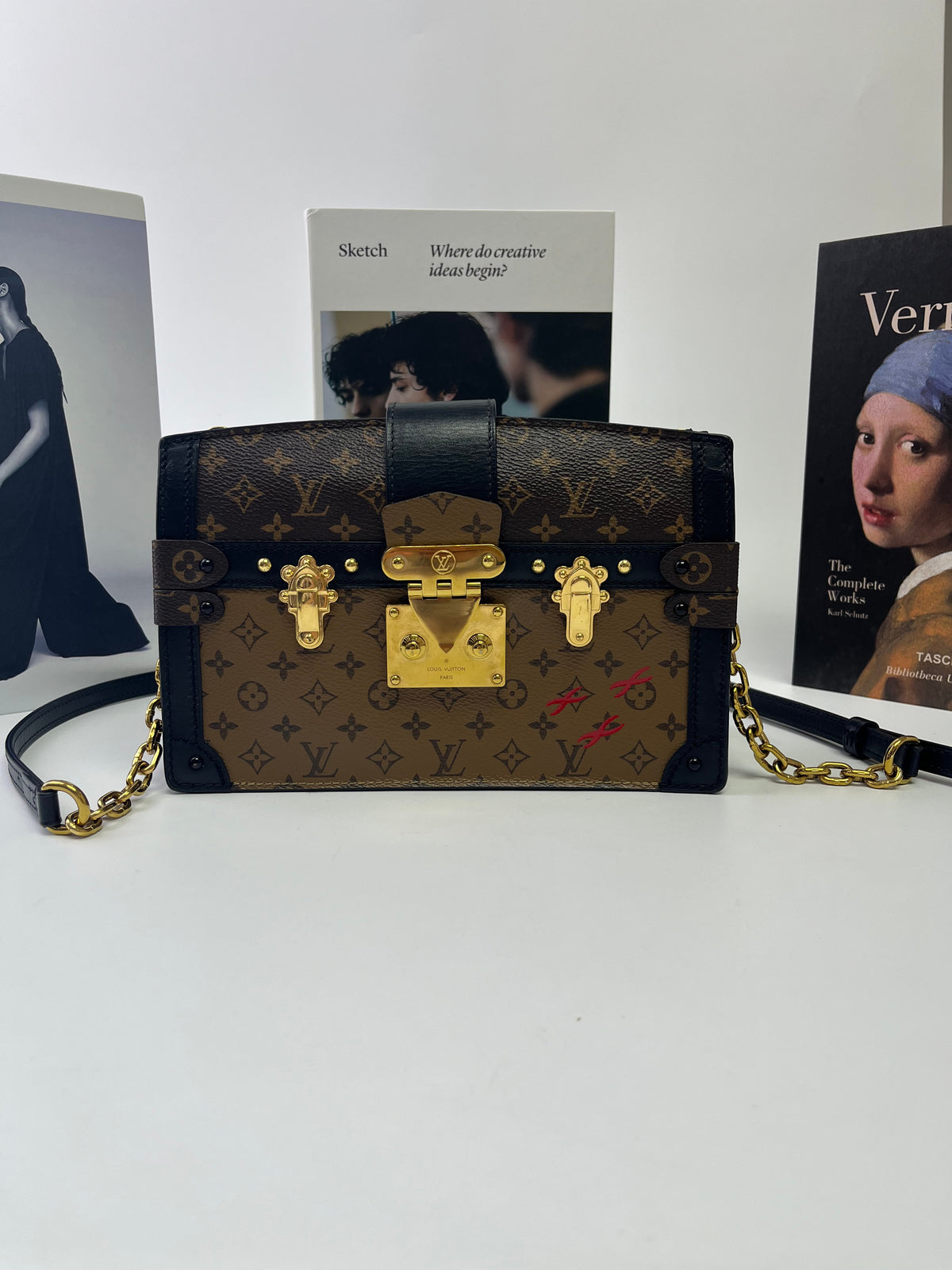 Louis Vuitton Trunk Clutch Monogram Reverse