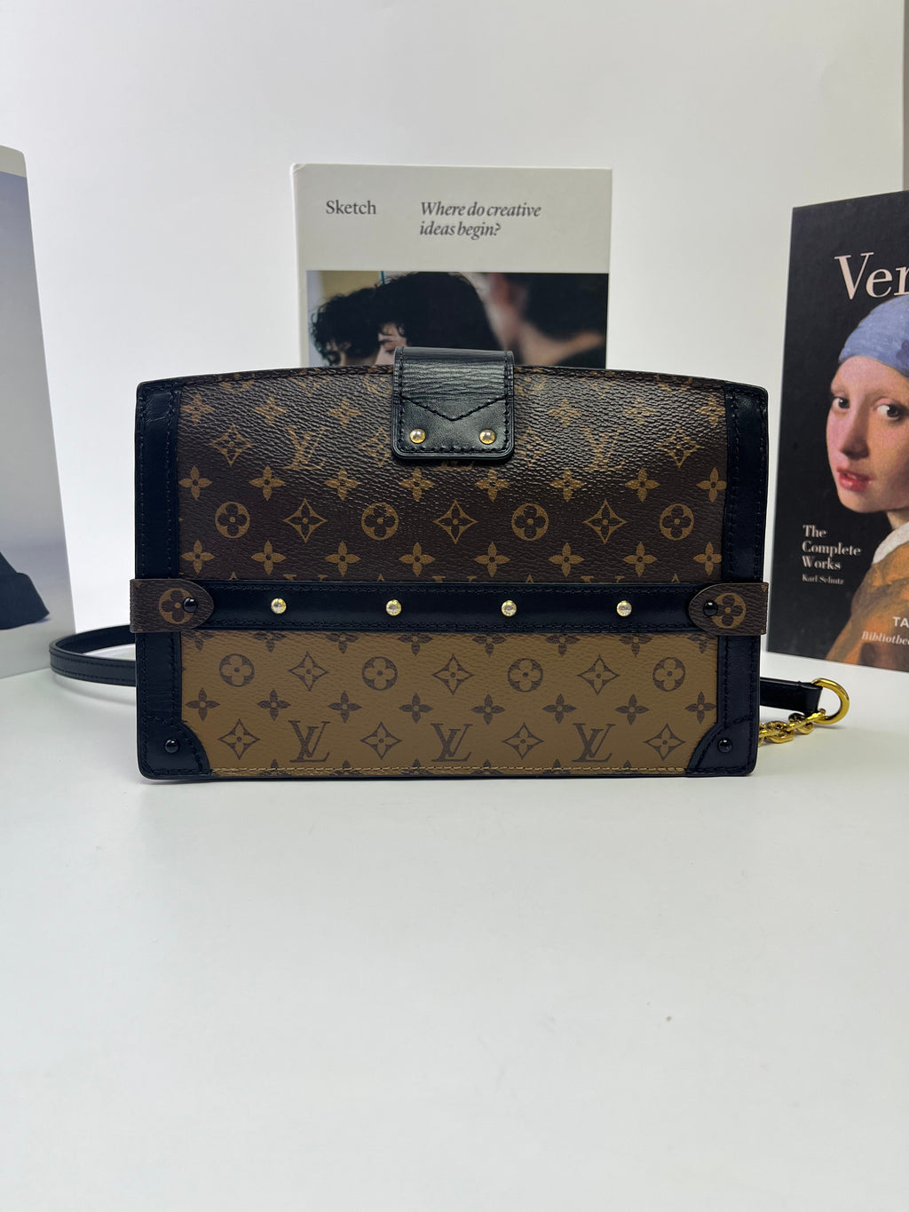 Louis Vuitton Trunk Clutch Monogram Reverse