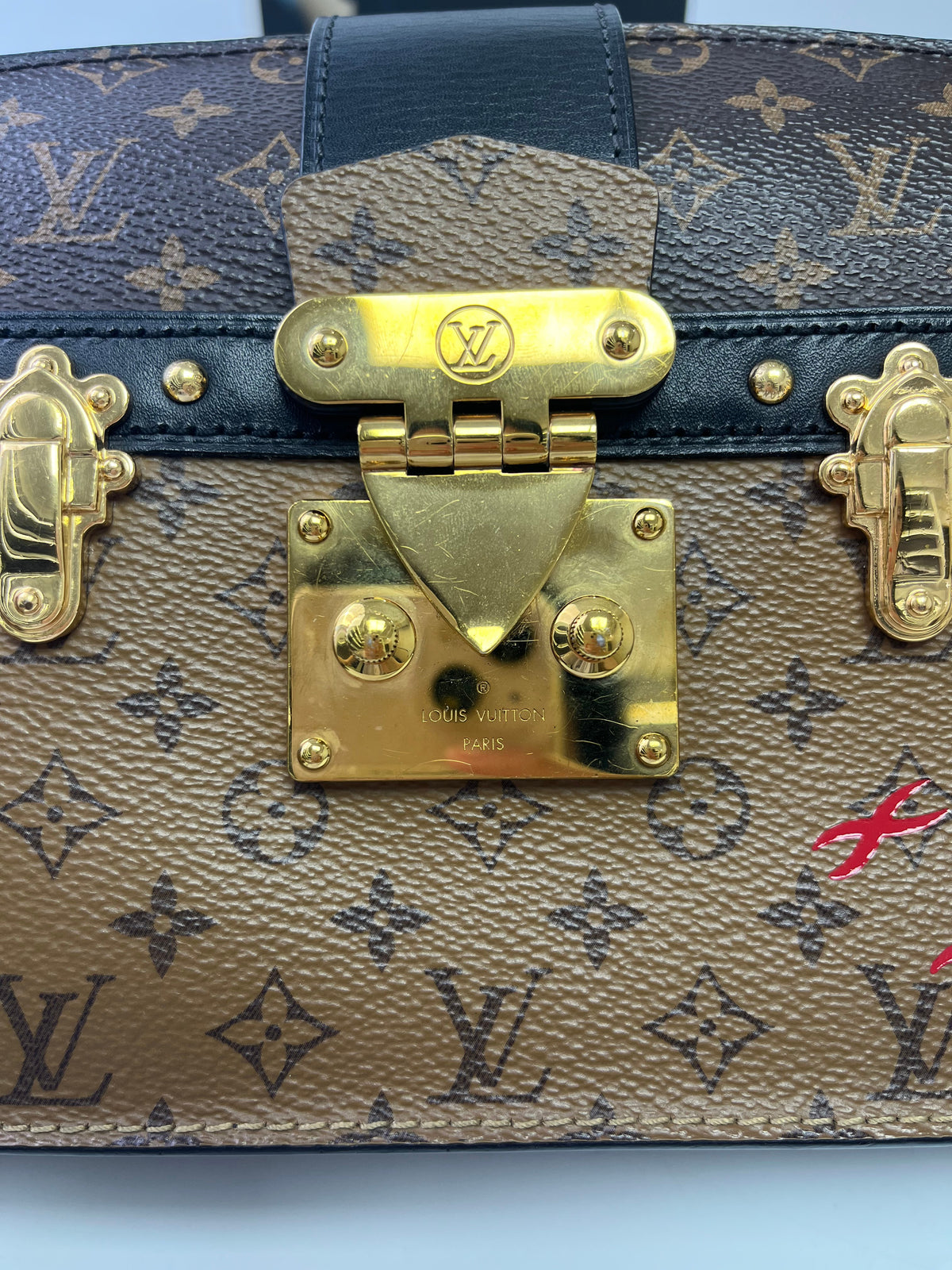 Louis Vuitton Trunk Clutch Monogram Reverse