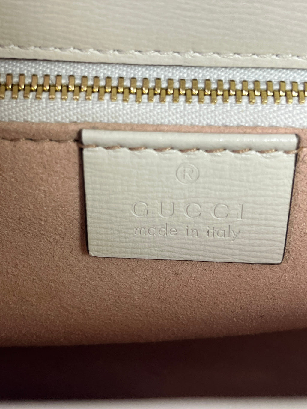 Gucci Horsebit 1955 Medium Shoulder Bag Supreme with White Trim