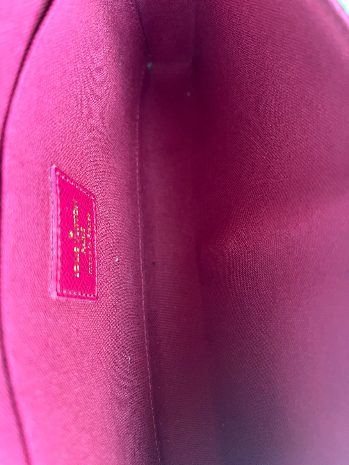Louis Vuitton Félicie Pochette Fuscia