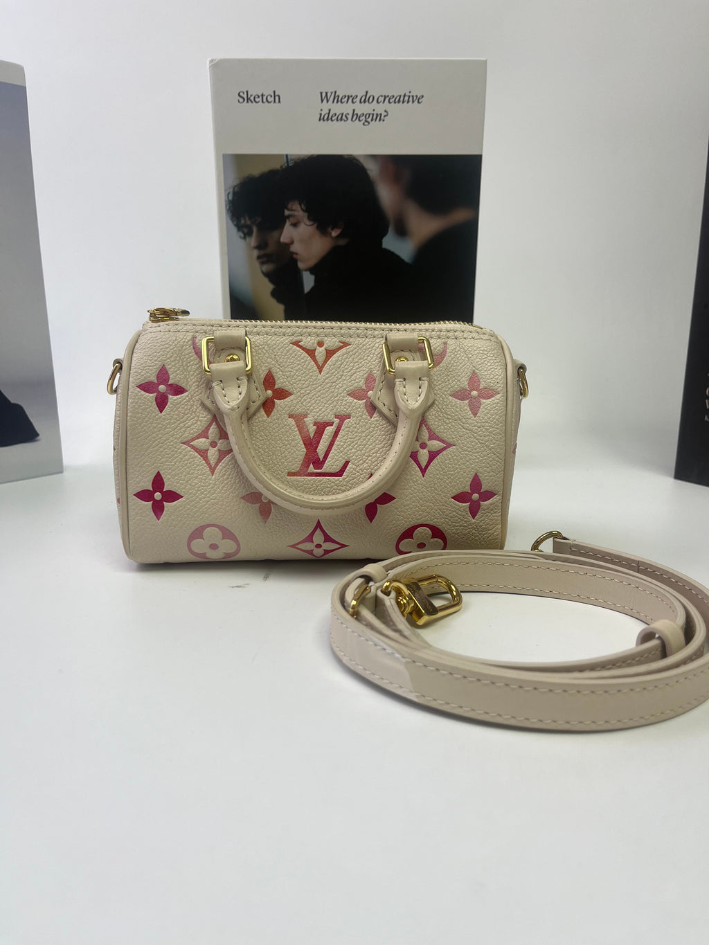 Louis Vuitton Nano Speedy Sunrise Aquarelle