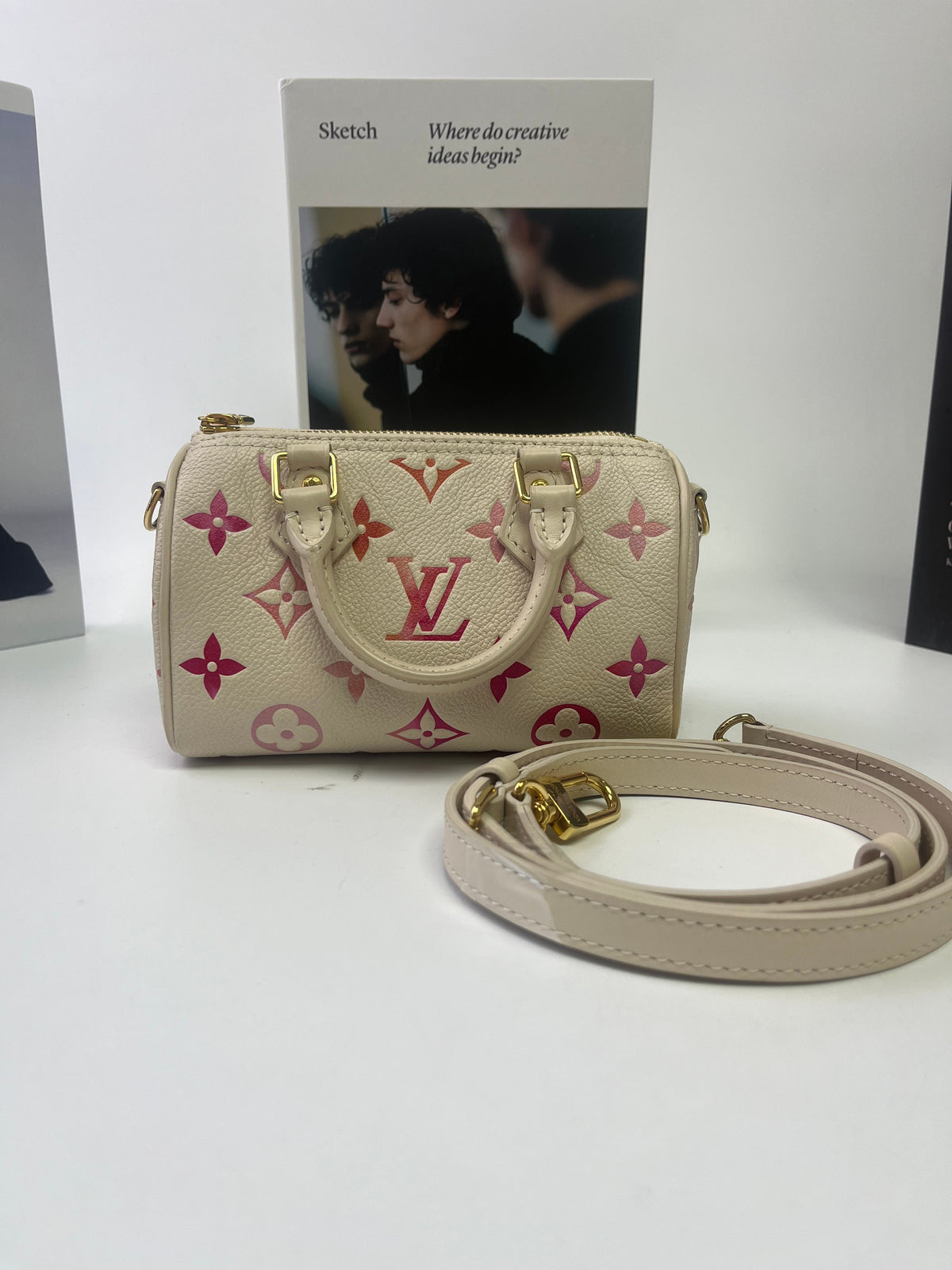 Louis Vuitton Nano Speedy Sunrise Aquarelle