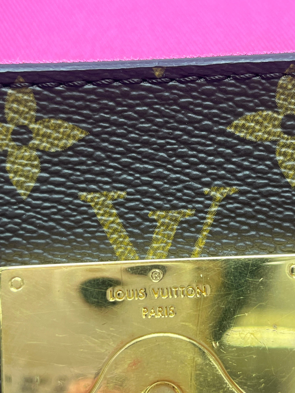 Louis Vuitton Canvas Cluny BB Tote Bag