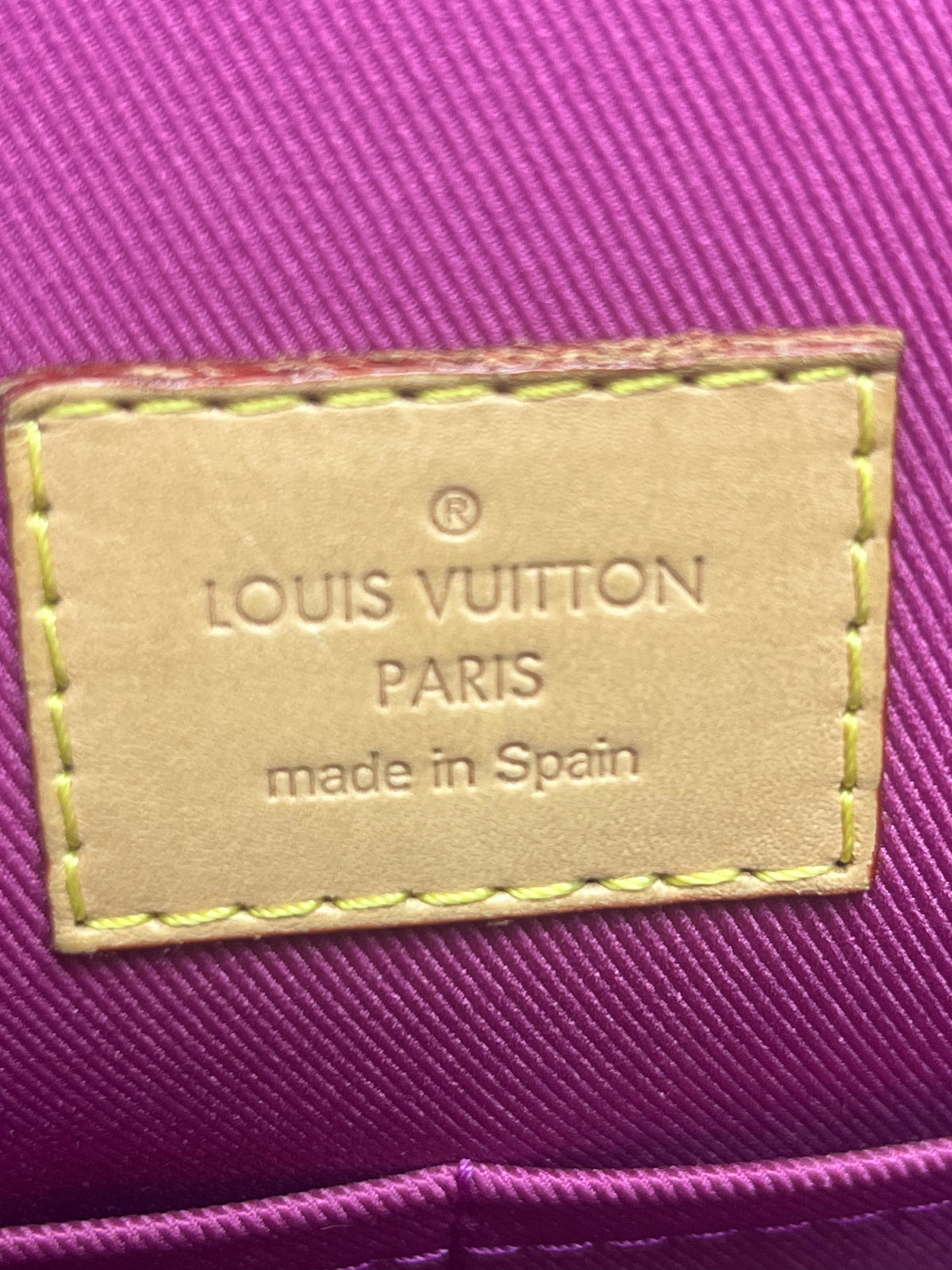 Louis Vuitton Canvas Cluny BB Tote Bag