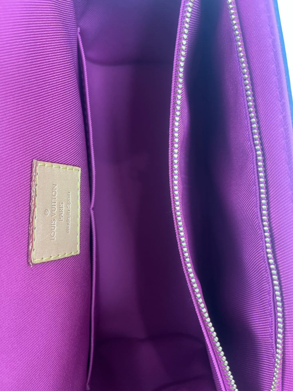 Louis Vuitton Canvas Cluny BB Tote Bag