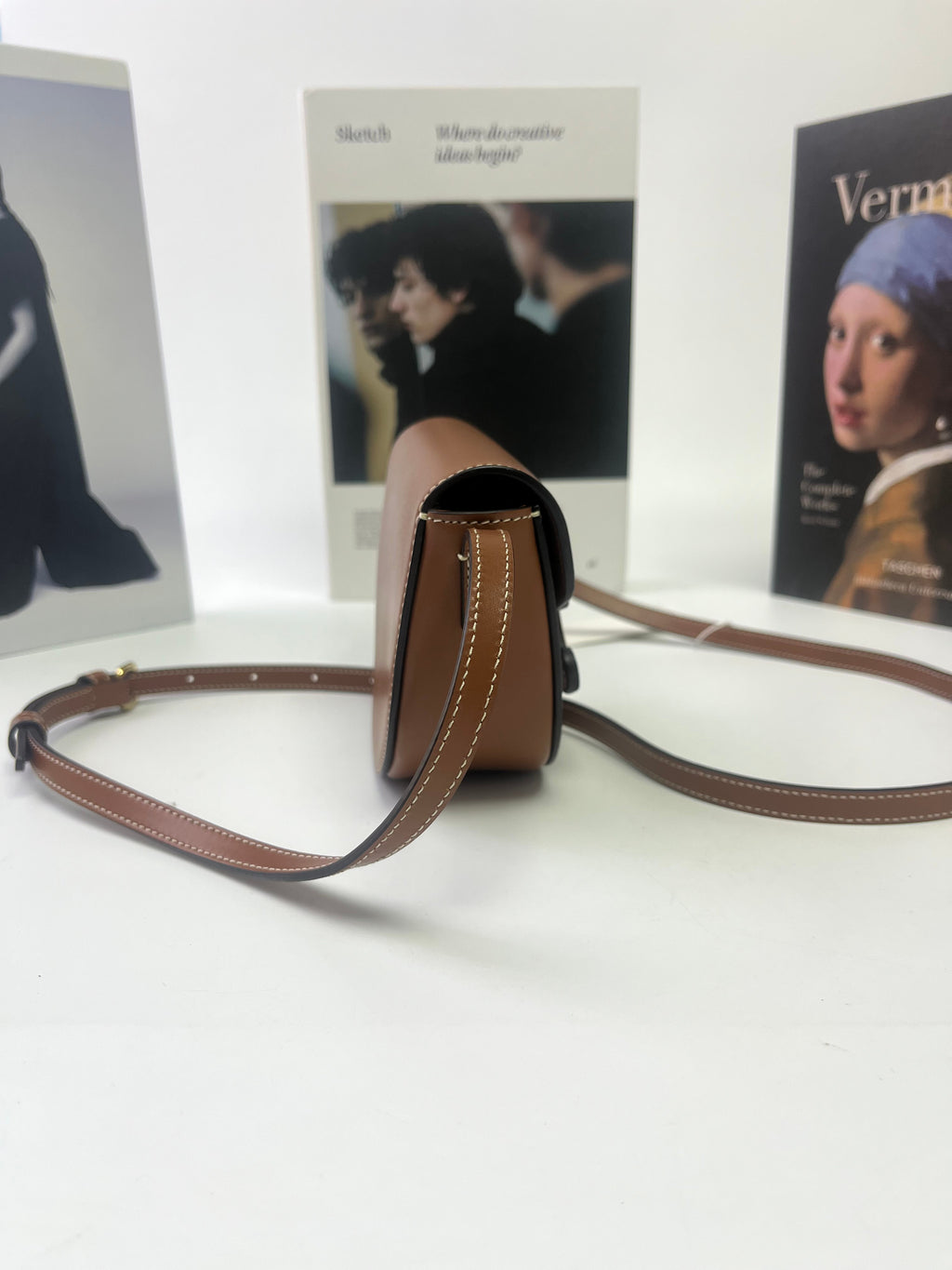 Celine Mini Triomphe Saddle Crossbody Bag