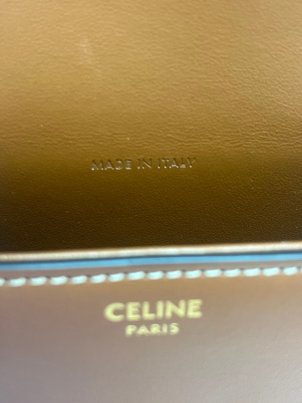 Celine Mini Triomphe Saddle Crossbody Bag