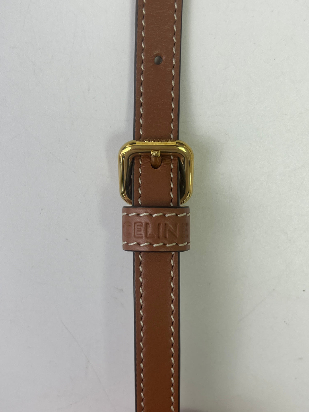 Celine Mini Triomphe Saddle Crossbody Bag