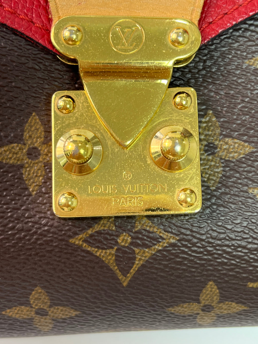Louis Vuitton Pallas Chain Monogram Cerise