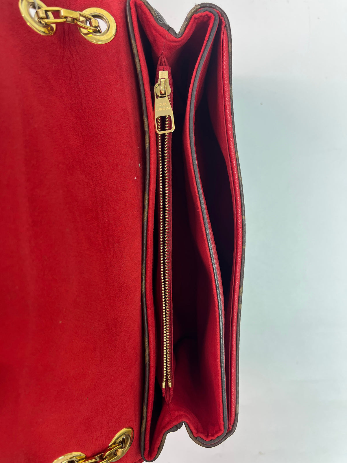 Louis Vuitton Pallas Chain Monogram Cerise