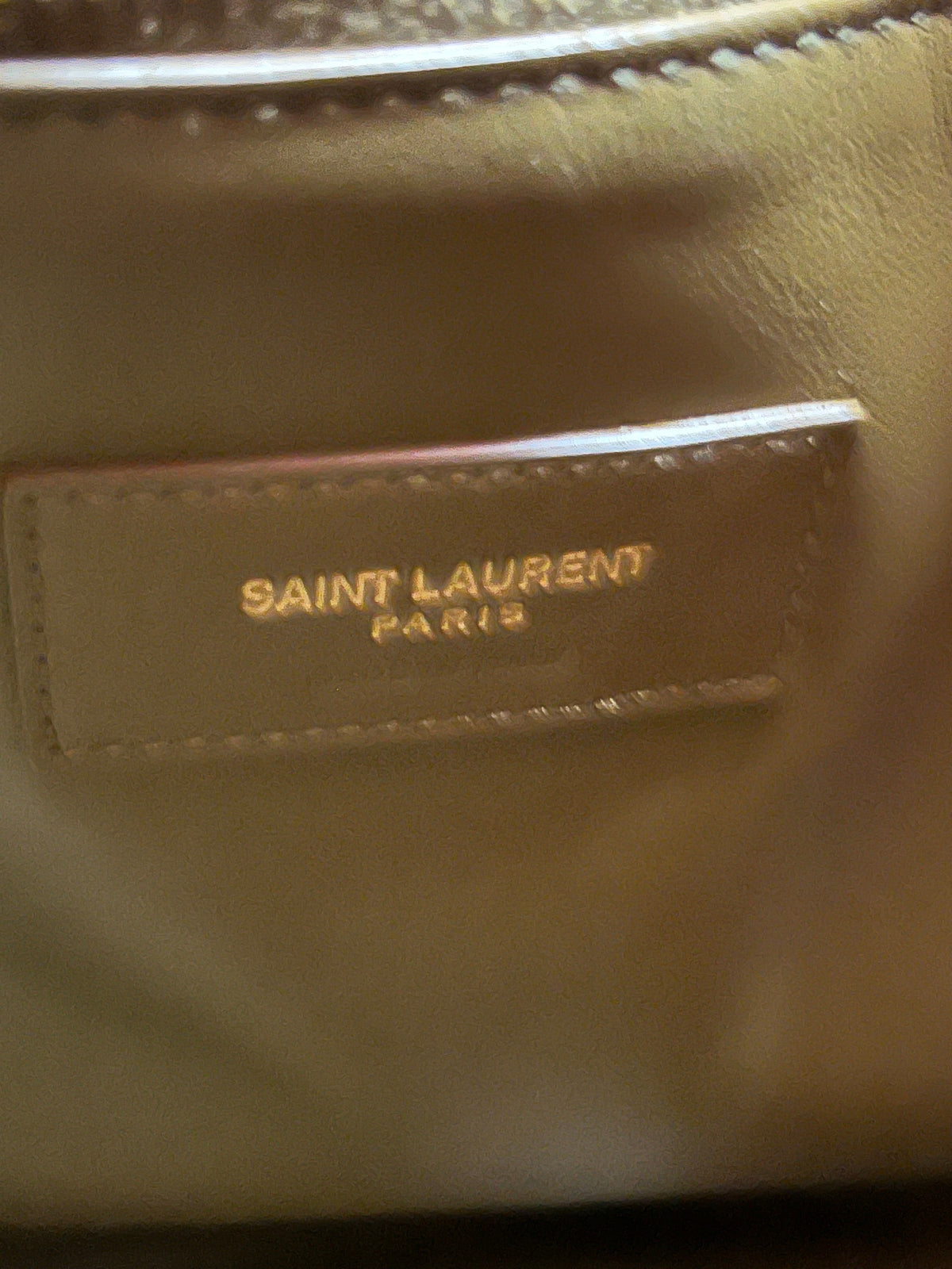 Saint Laurent Suede Le 5 à 7 Large Shoulder Bag Green Suede