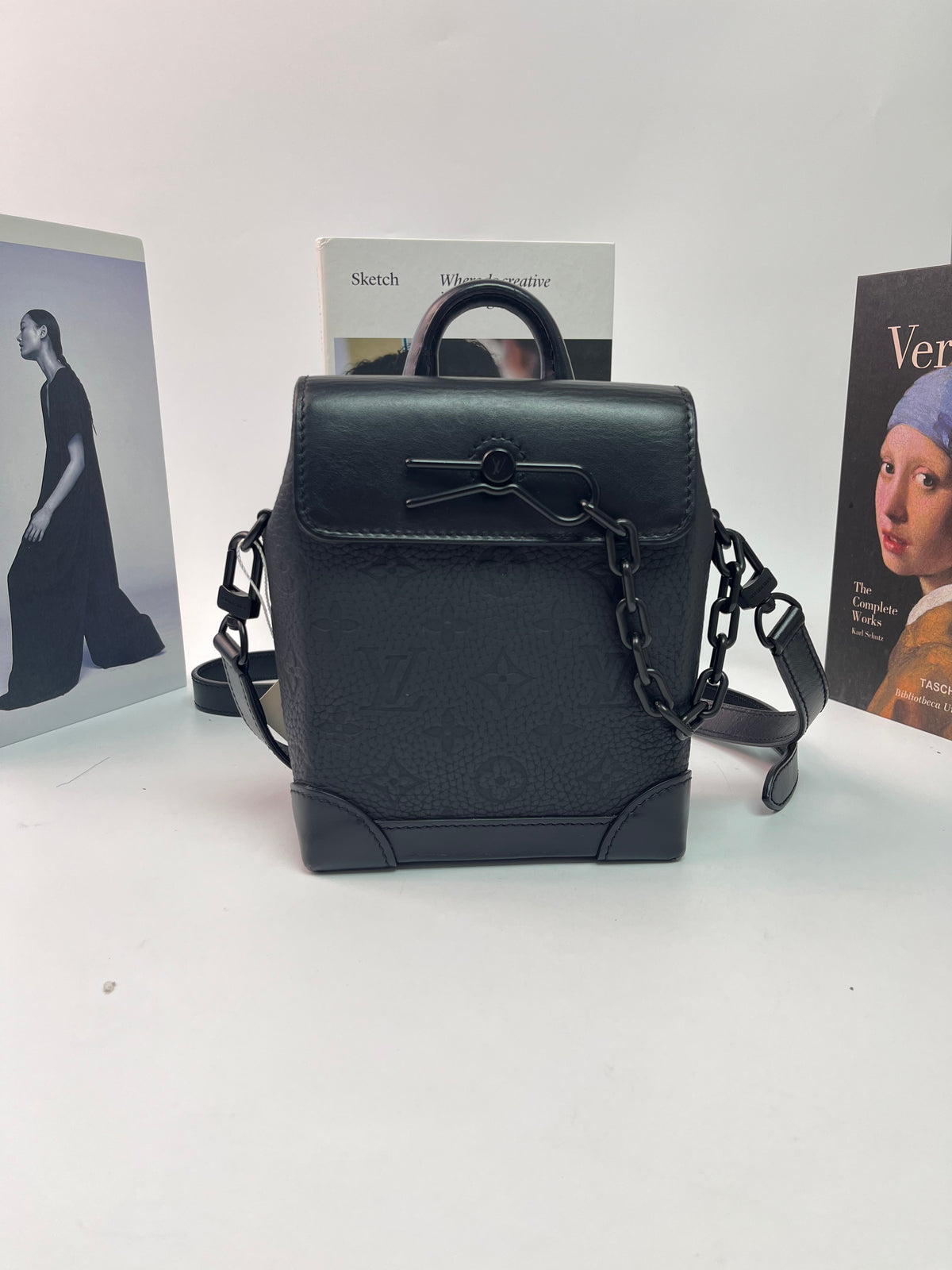 Louis Vuitton Taurillon Monogram Nano Steamer