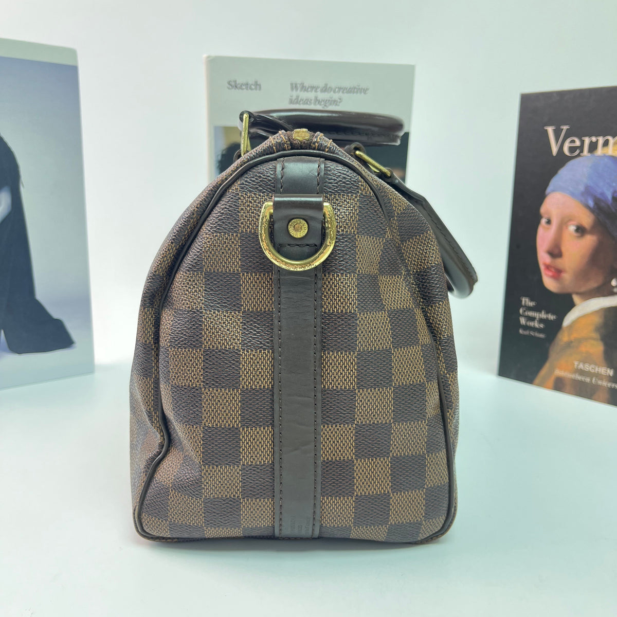 Damier Canvas Speedy Bandouliere 25 Bag