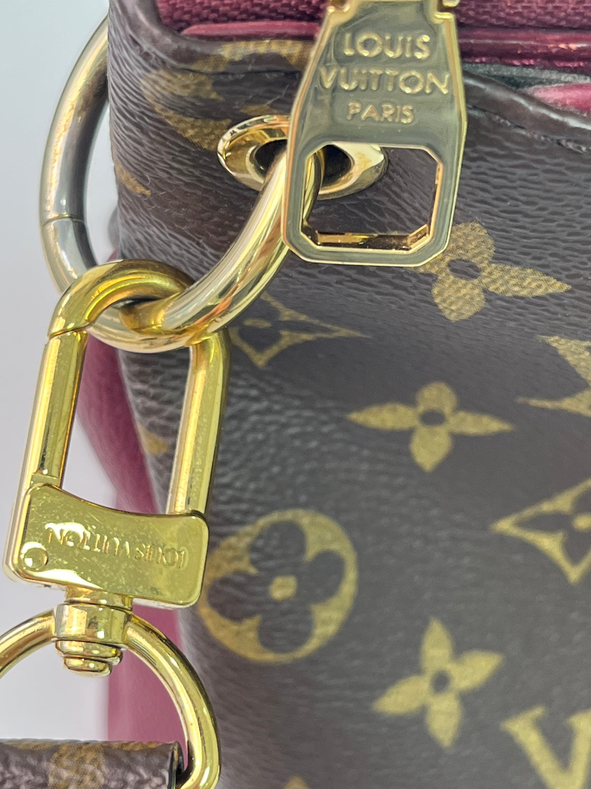 Louis Vuitton Pallas PM Burgandy - SOLD - submit a request