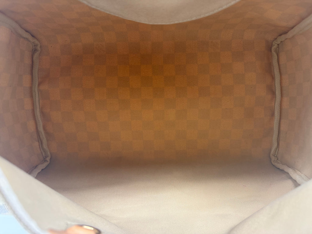 Louis Vuitton - Speedy 35 Damier Azure Satchel Bowler Top Handle Bag