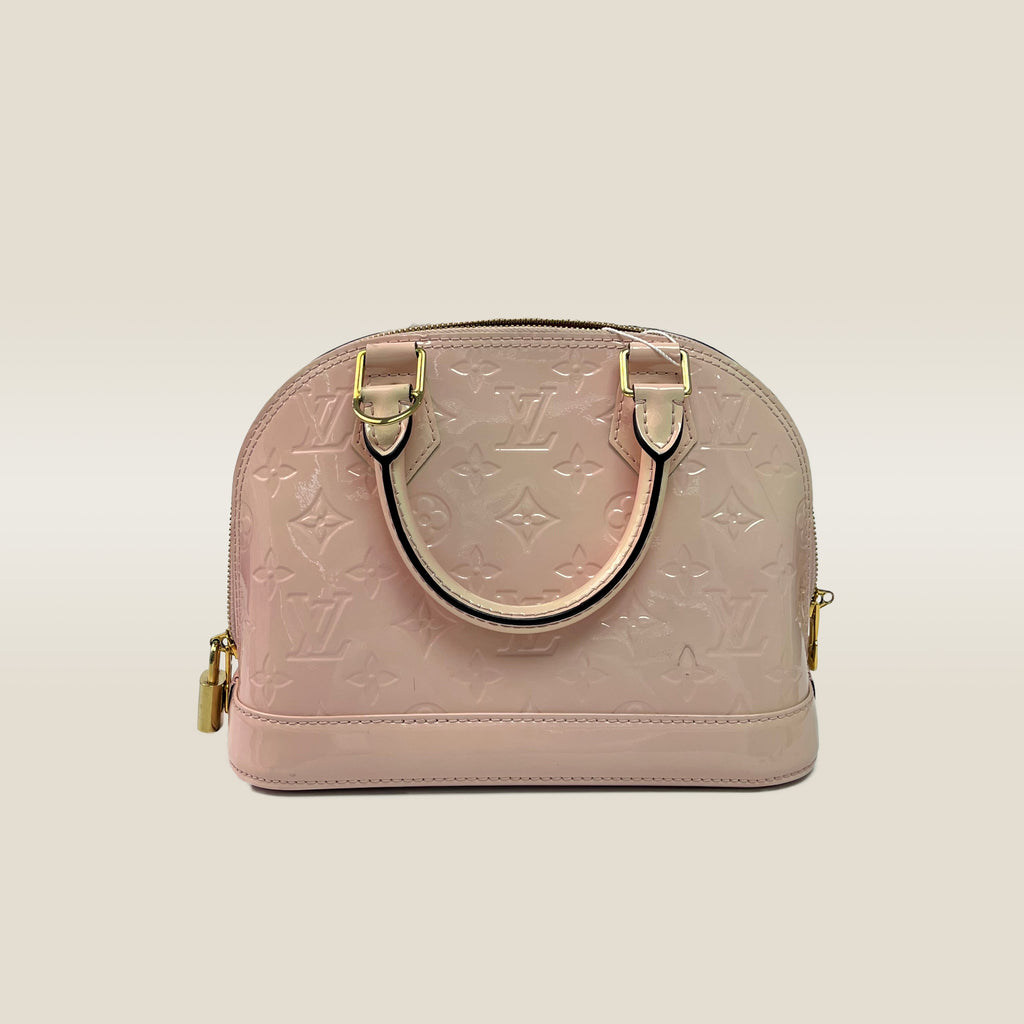 Louis Vuitton Alma BB Vernis Rose Ballerine