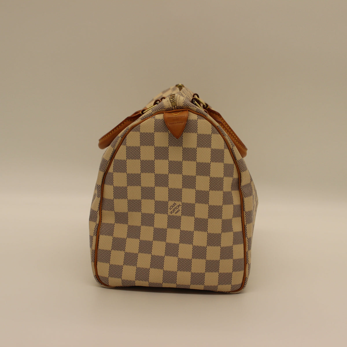 Louis Vuitton - Speedy 35 Damier Azure Satchel Bowler Top Handle Bag