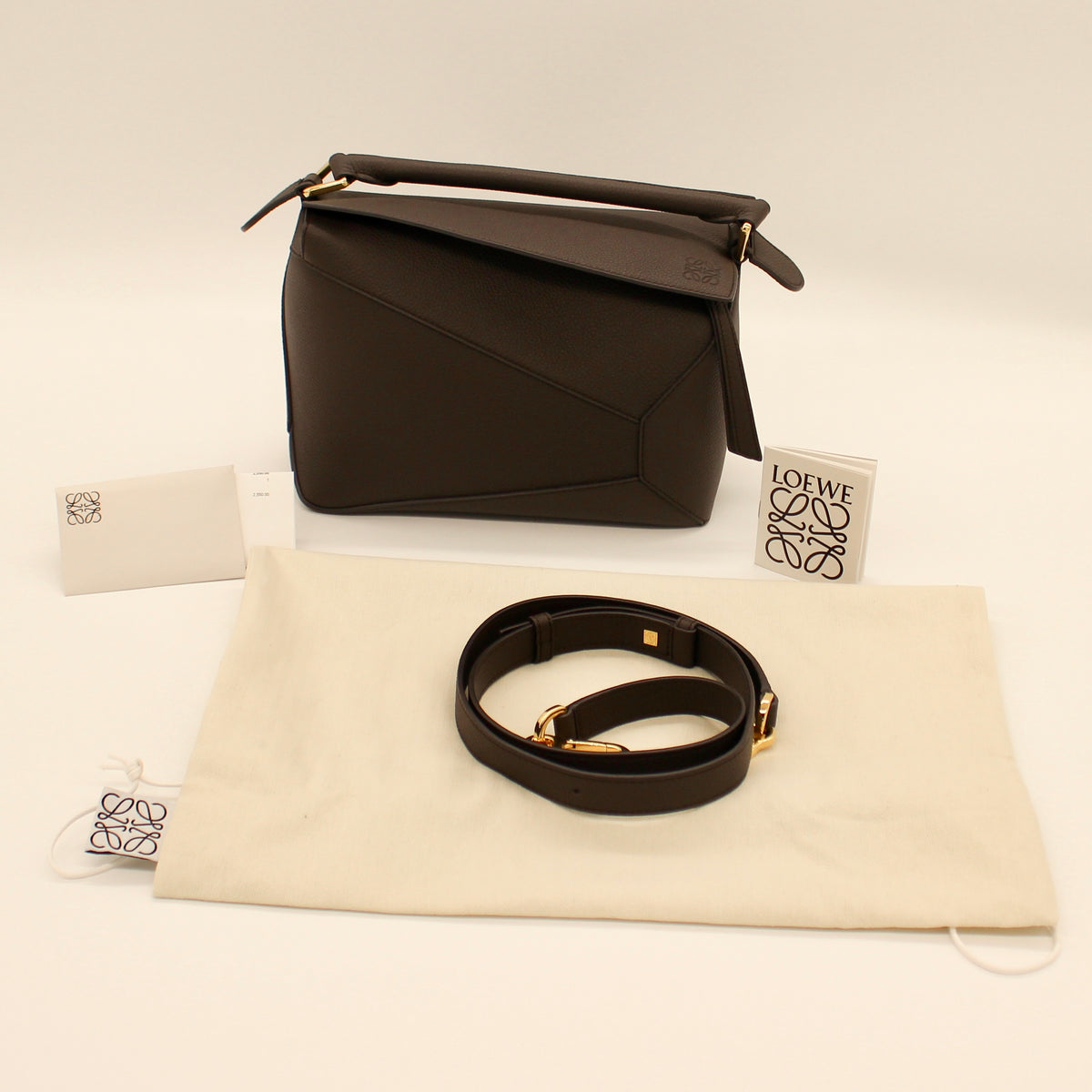 Loewe - Puzzle Bag Small Stone Gray