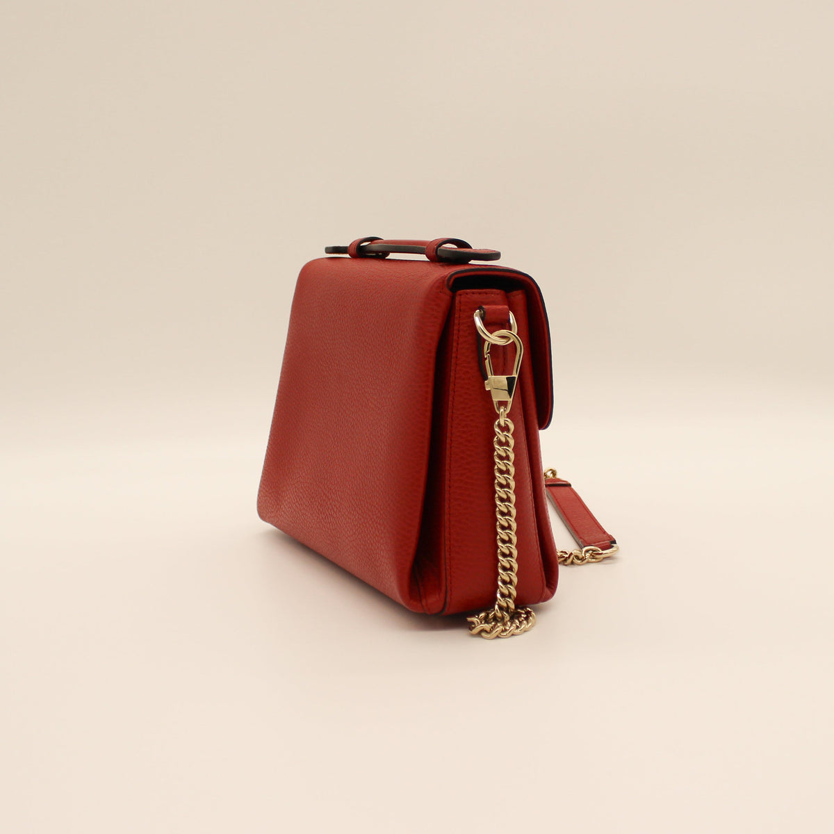 Gucci - Red Medium Dollar Bag