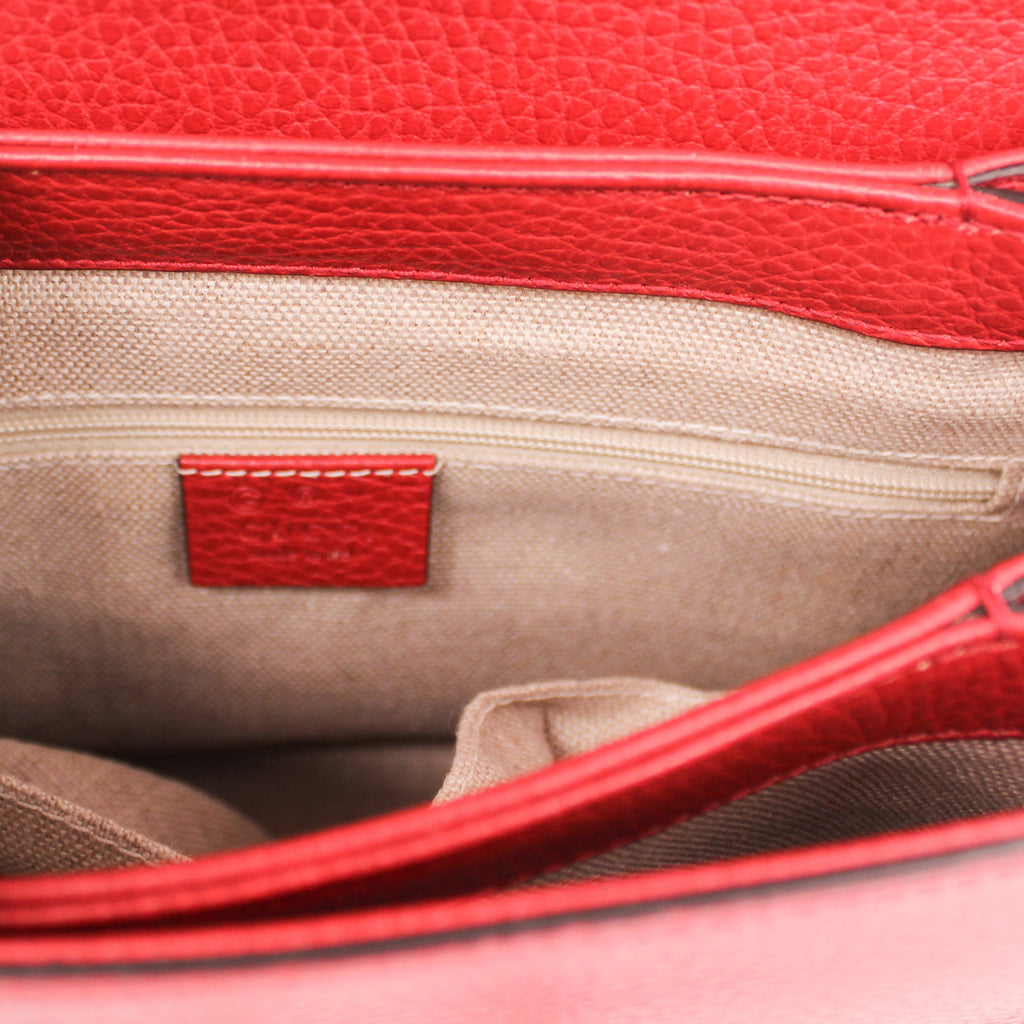 Gucci - Red Medium Dollar Bag