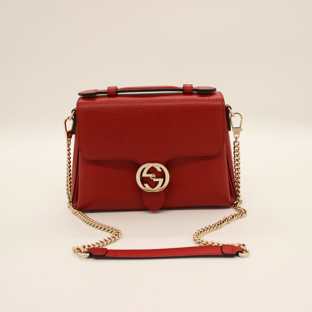 Gucci - Red Medium Dollar Bag