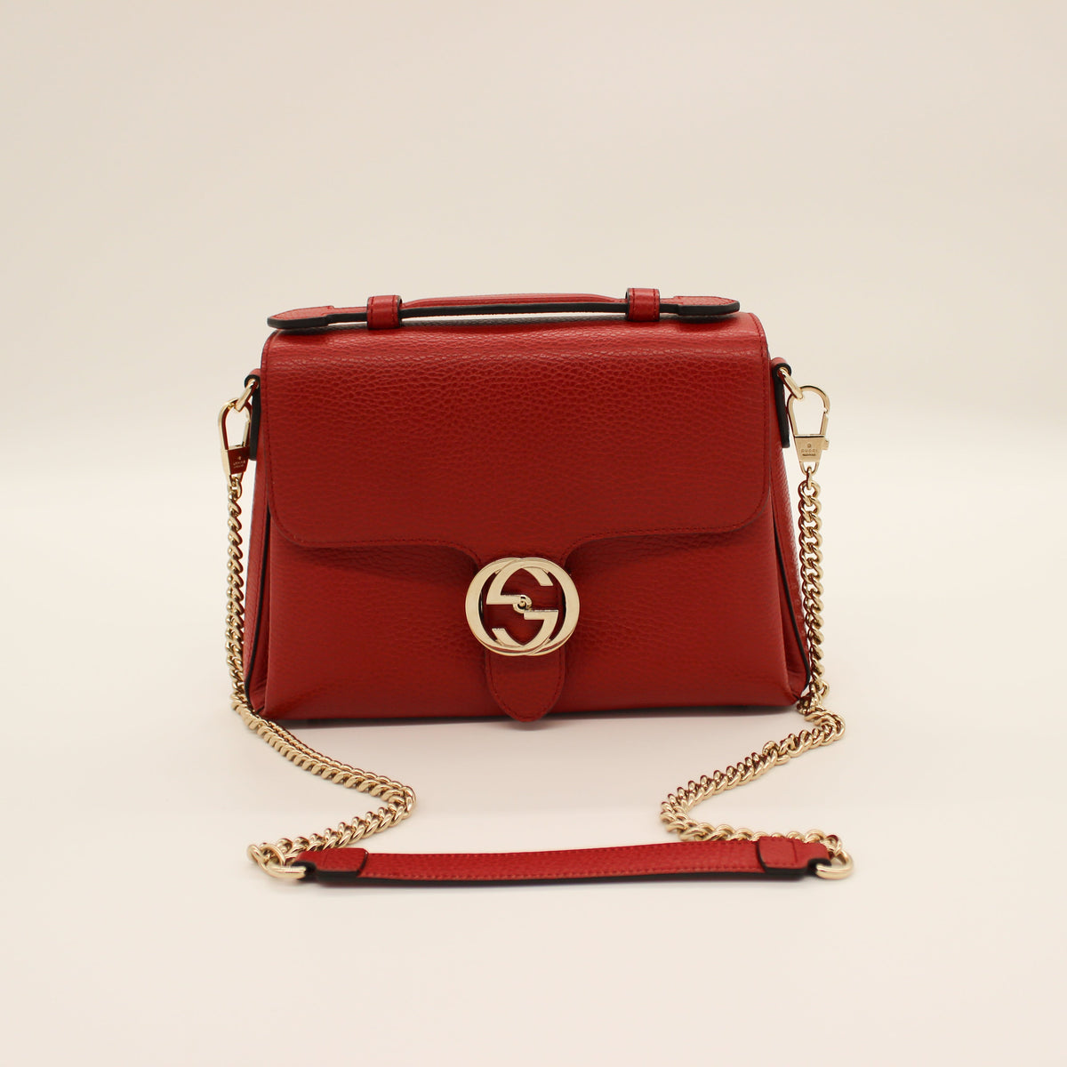 Gucci - Red Medium Dollar Bag
