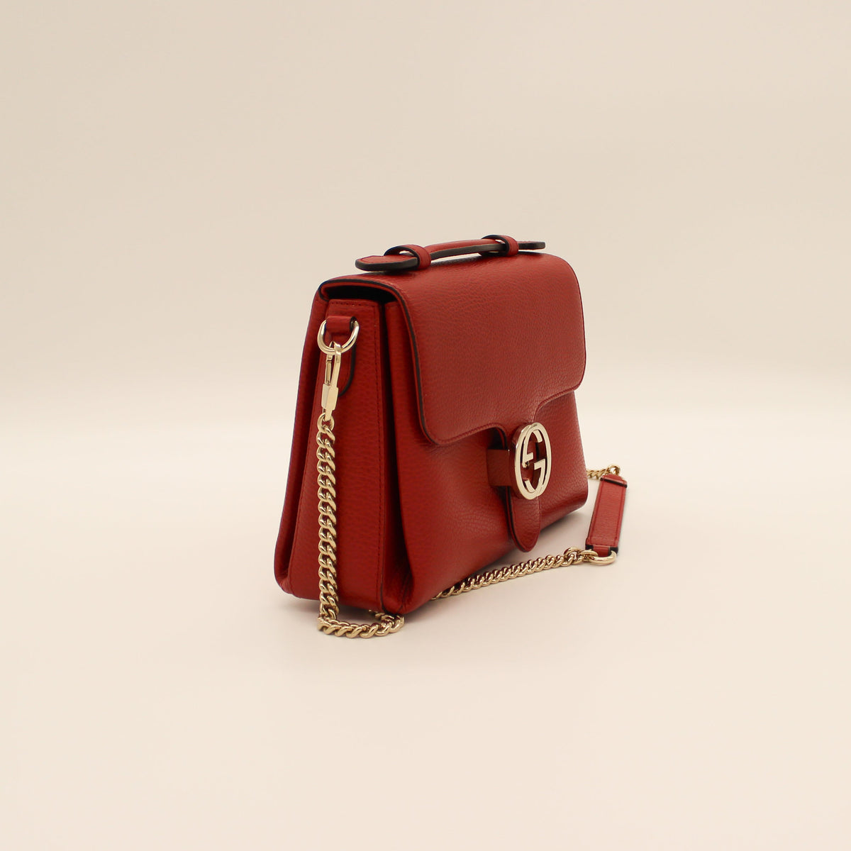 Gucci - Red Medium Dollar Bag
