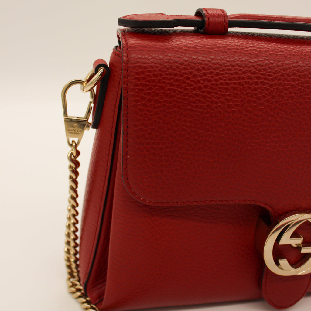 Gucci - Red Medium Dollar Bag