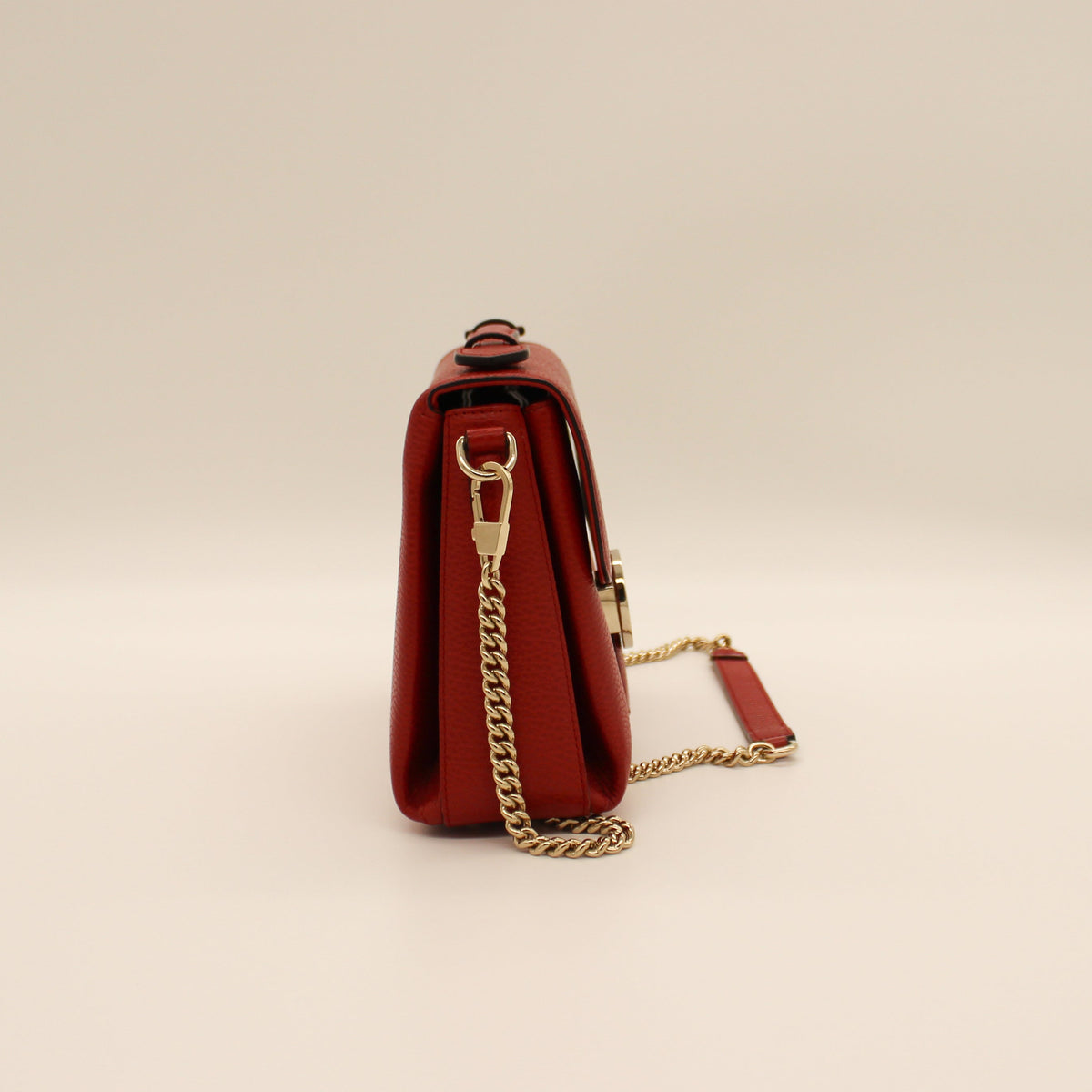 Gucci - Red Medium Dollar Bag