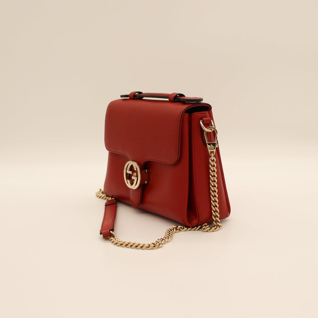 Gucci - Red Medium Dollar Bag