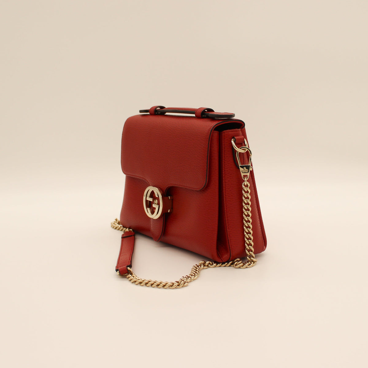 Gucci - Red Medium Dollar Bag