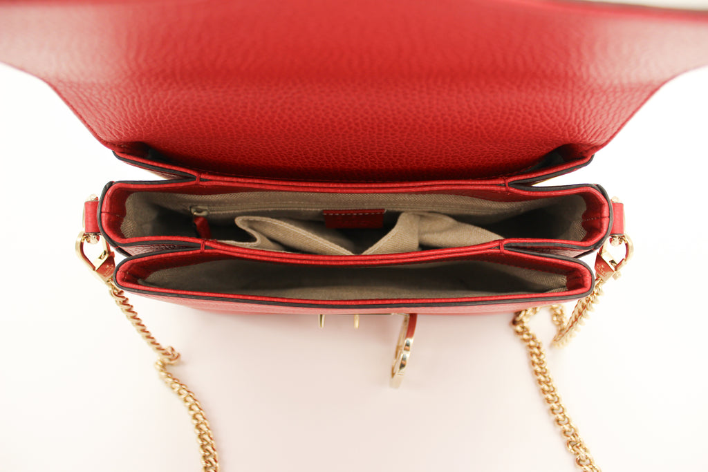 Gucci - Red Medium Dollar Bag