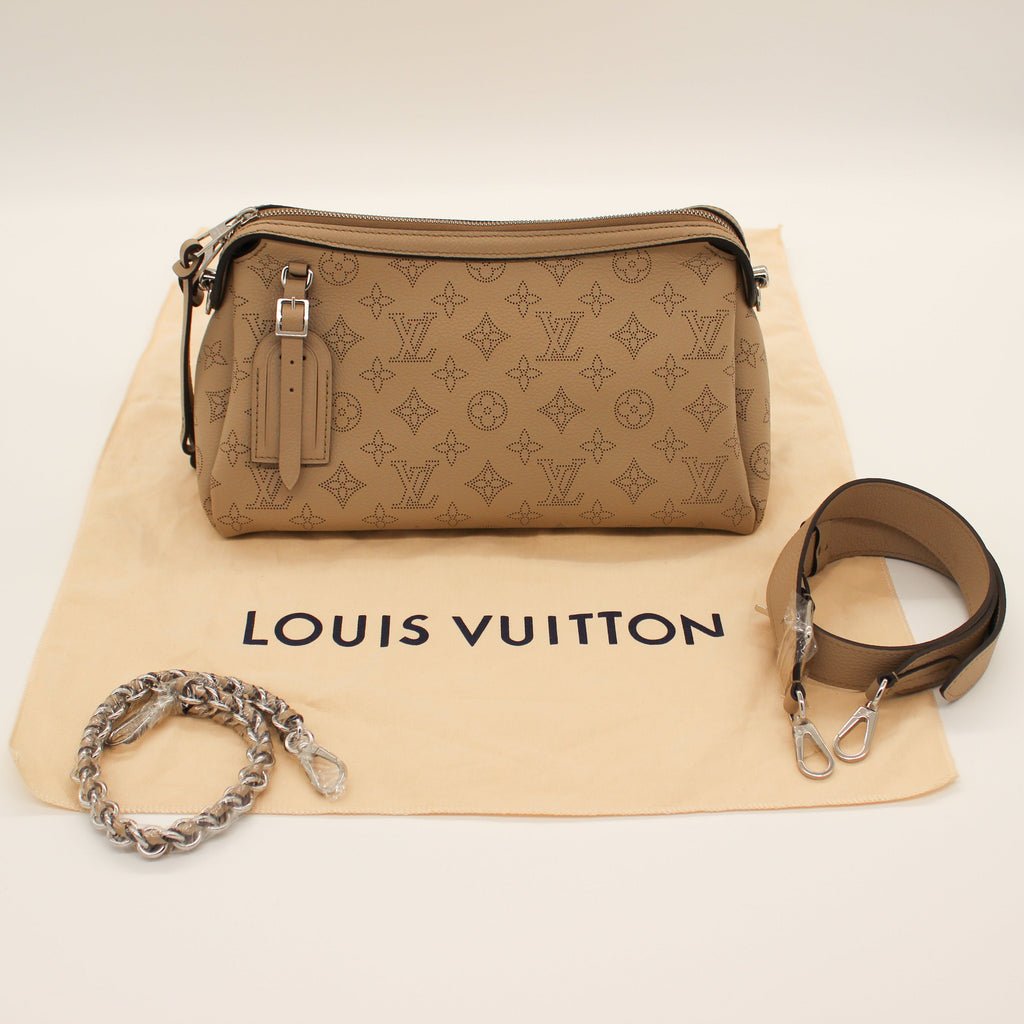 Louis Vuitton Hand It All PM Tan Mahina Leather