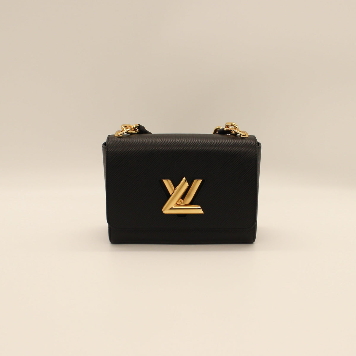 Louis Vuitton Twist MM Black Epi Leather w/ Gold Hardware