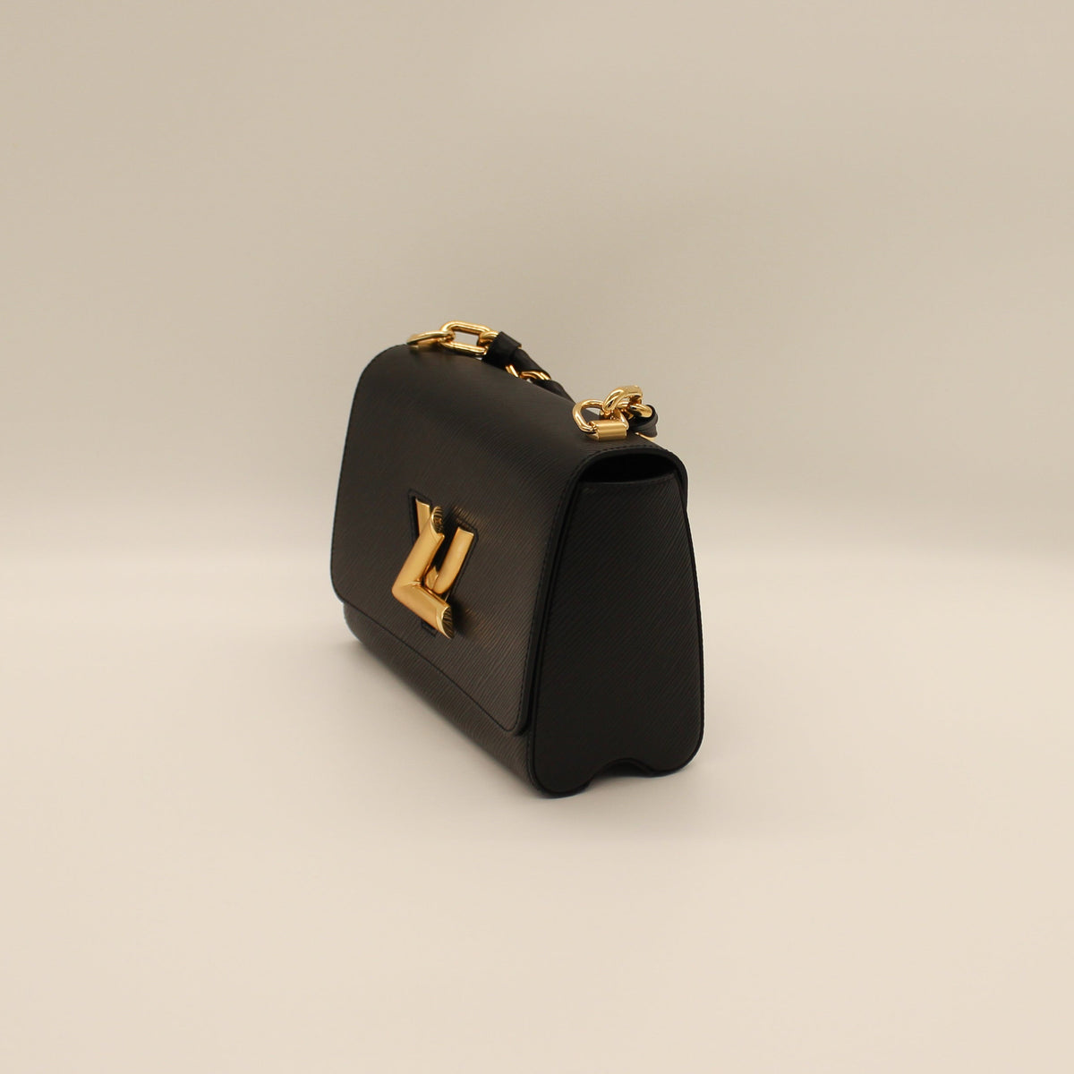 Louis Vuitton Twist MM Black Epi Leather w/ Gold Hardware