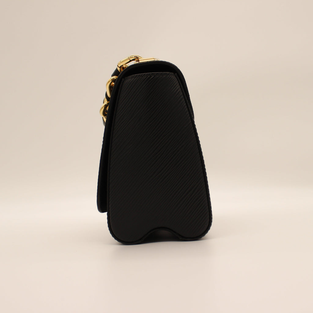 Louis Vuitton Twist MM Black Epi Leather w/ Gold Hardware