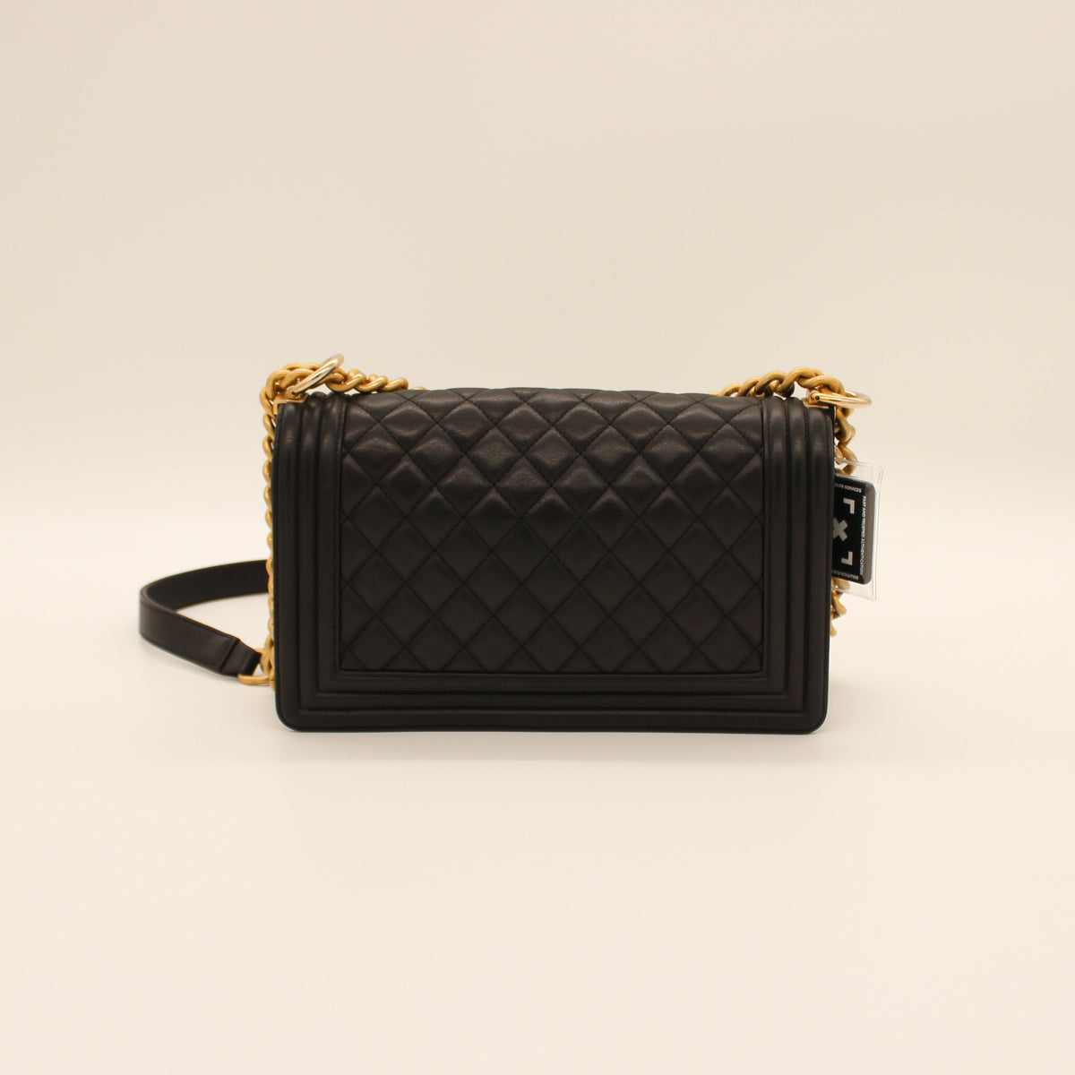 Chanel Le Boy Quilted Flap Bag Black Soft Leather