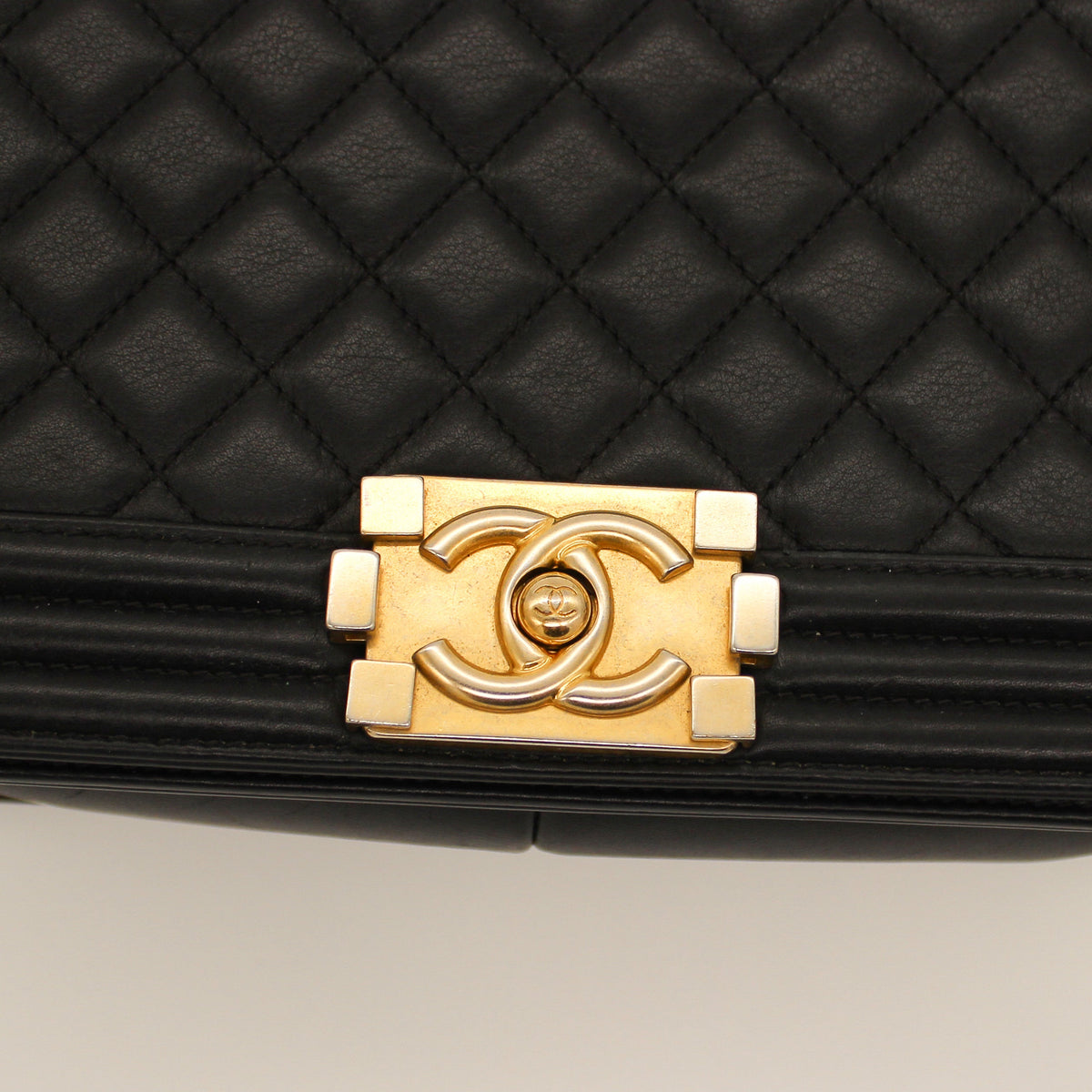 Chanel Le Boy Quilted Flap Bag Black Soft Leather