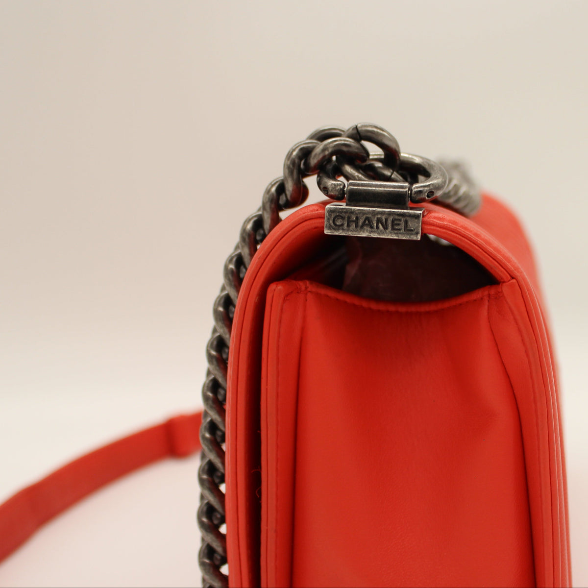 Chanel Le Boy Chevron Flap Bag