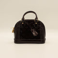 Louis Vuitton Alma BB Chocolate Vernis