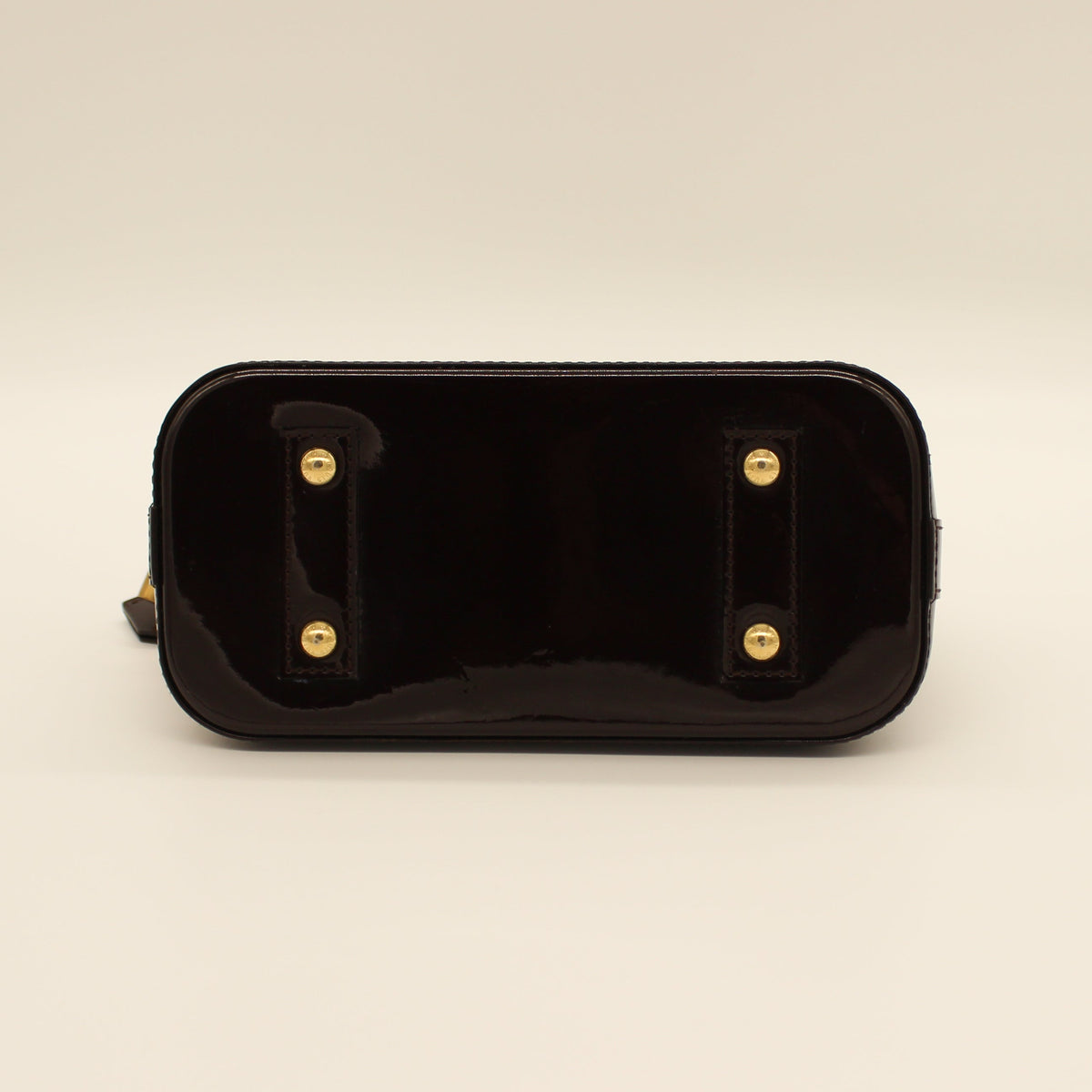 Louis Vuitton Alma BB Chocolate Vernis