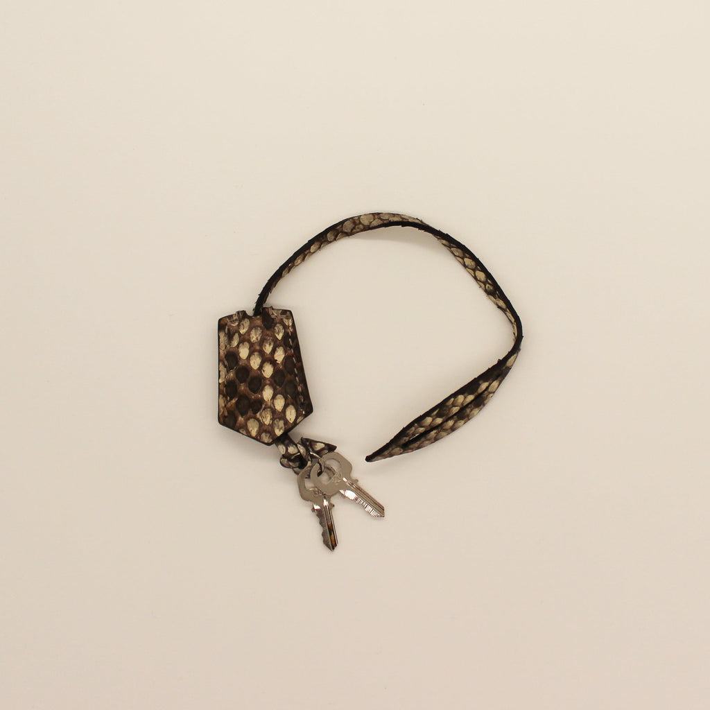 Louis Vuitton Veau Cachemire Soft Lockit MM Python Trim Top Handle Bag