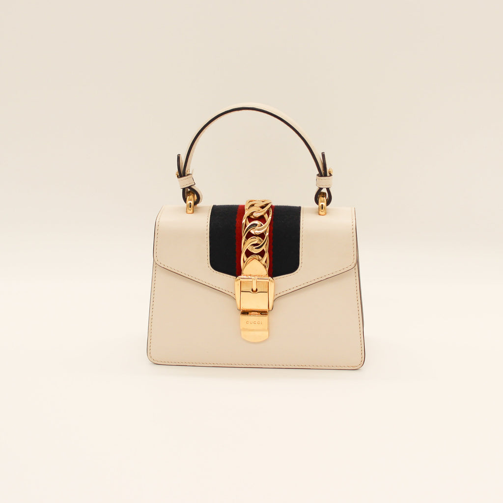 Gucci Sylvie Mini Top Handle Bag